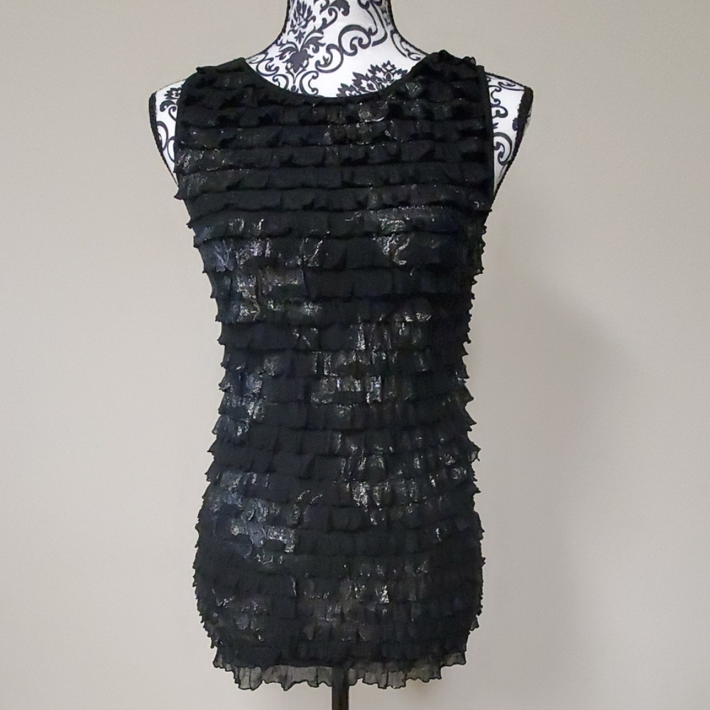 Karen Kane Ruffle top